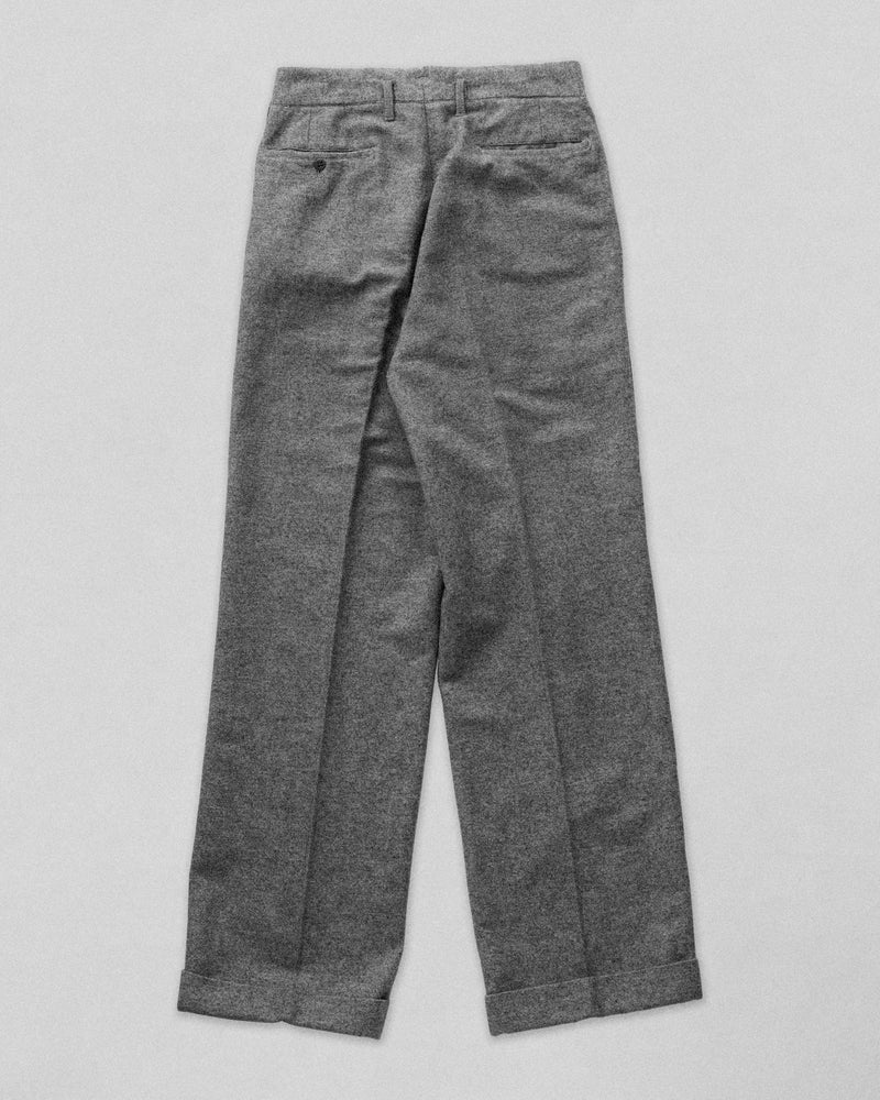 DROPPED-LOOPS TROUSERS
