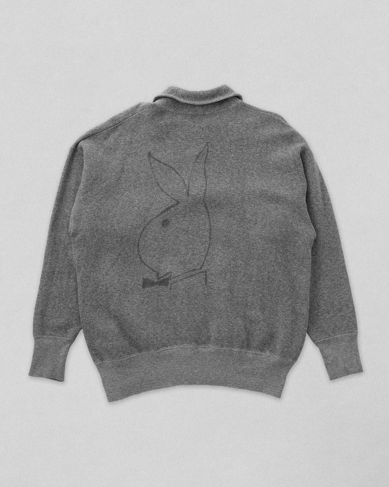 ZIP-UP COLLAR SWEAT SHIRT