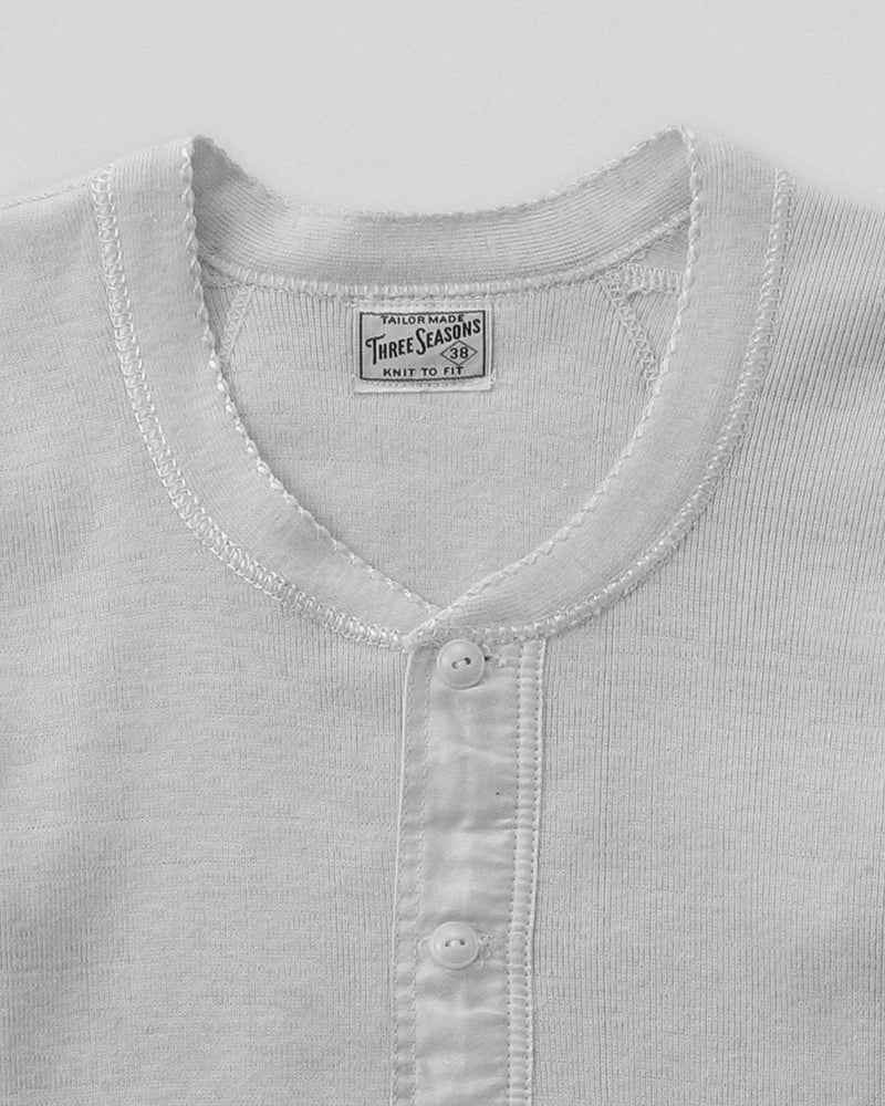 THREE SEASONS HENRY-NECK SHIRT