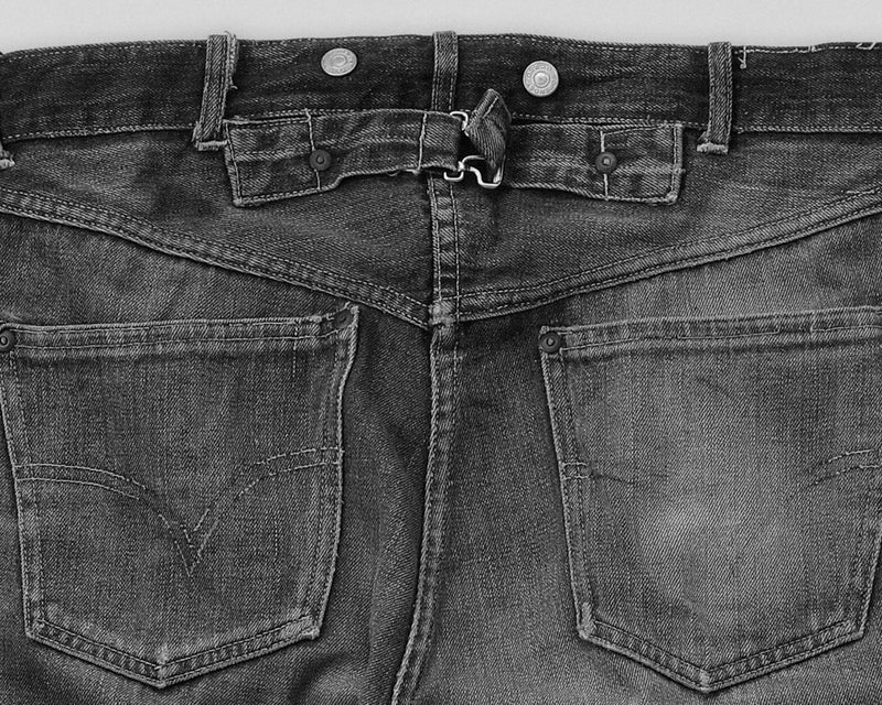 J.C.PENNY FOREMOST BUCKLE-BACKED JEANS