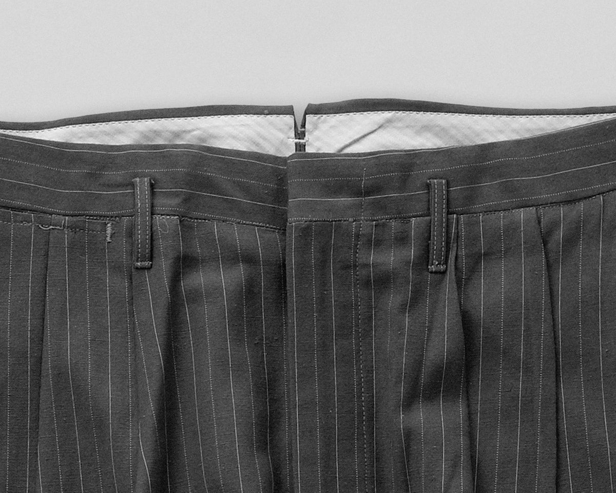 DROPPED-LOOPS TROUSERS 3