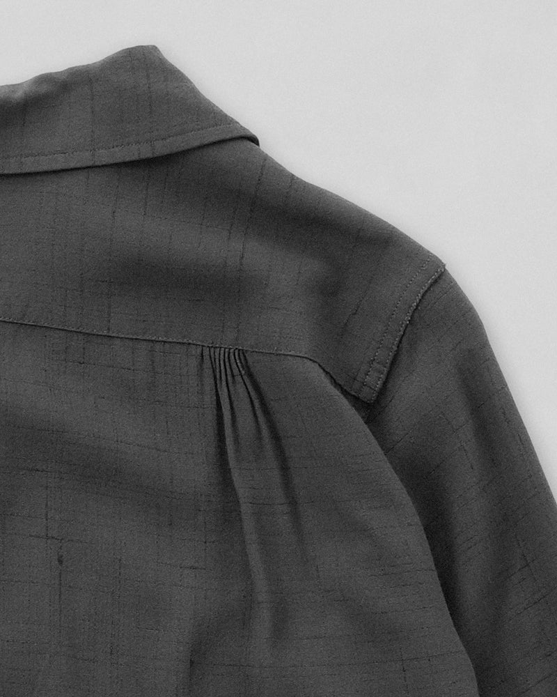 DONEGAL OPEN COLLAR SHIRT