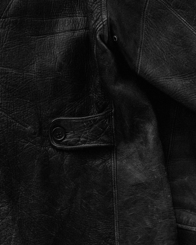 GENUINE HORSEHIDE CAR COAT