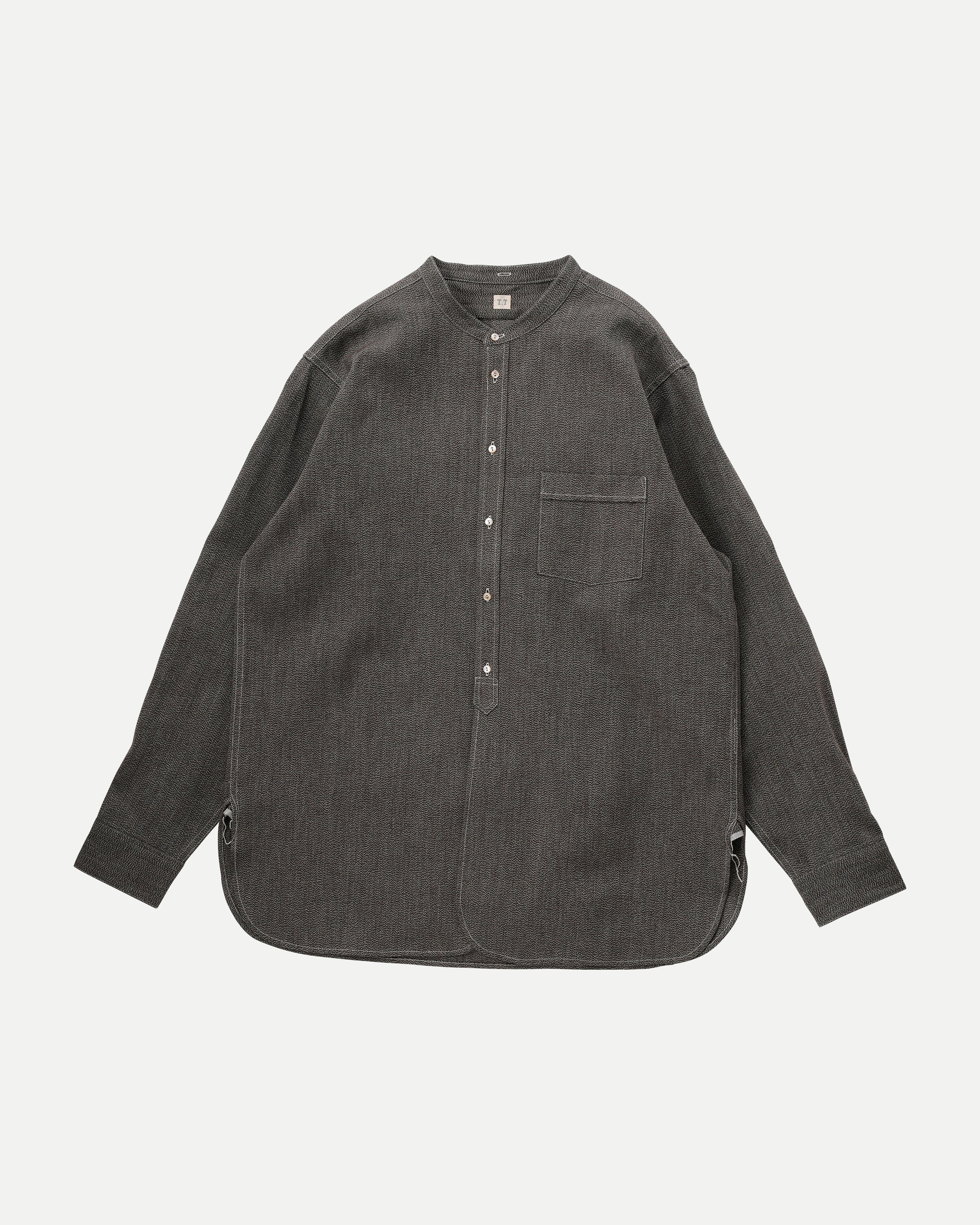 T.T | Taiga Takahashi - LOT.104 BAND COLLAR SHIRT