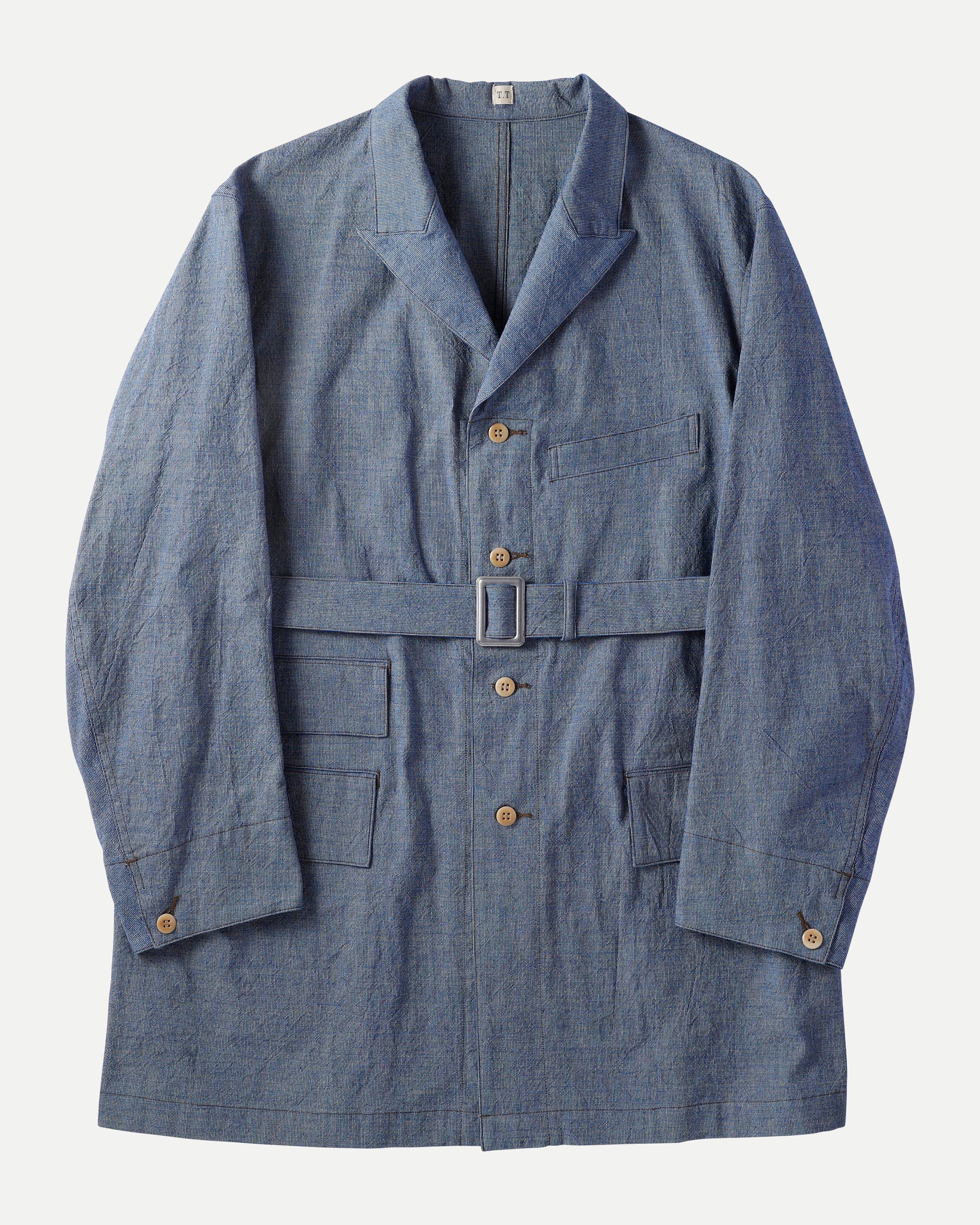 LOT.401 BELTED ENGINEER COAT