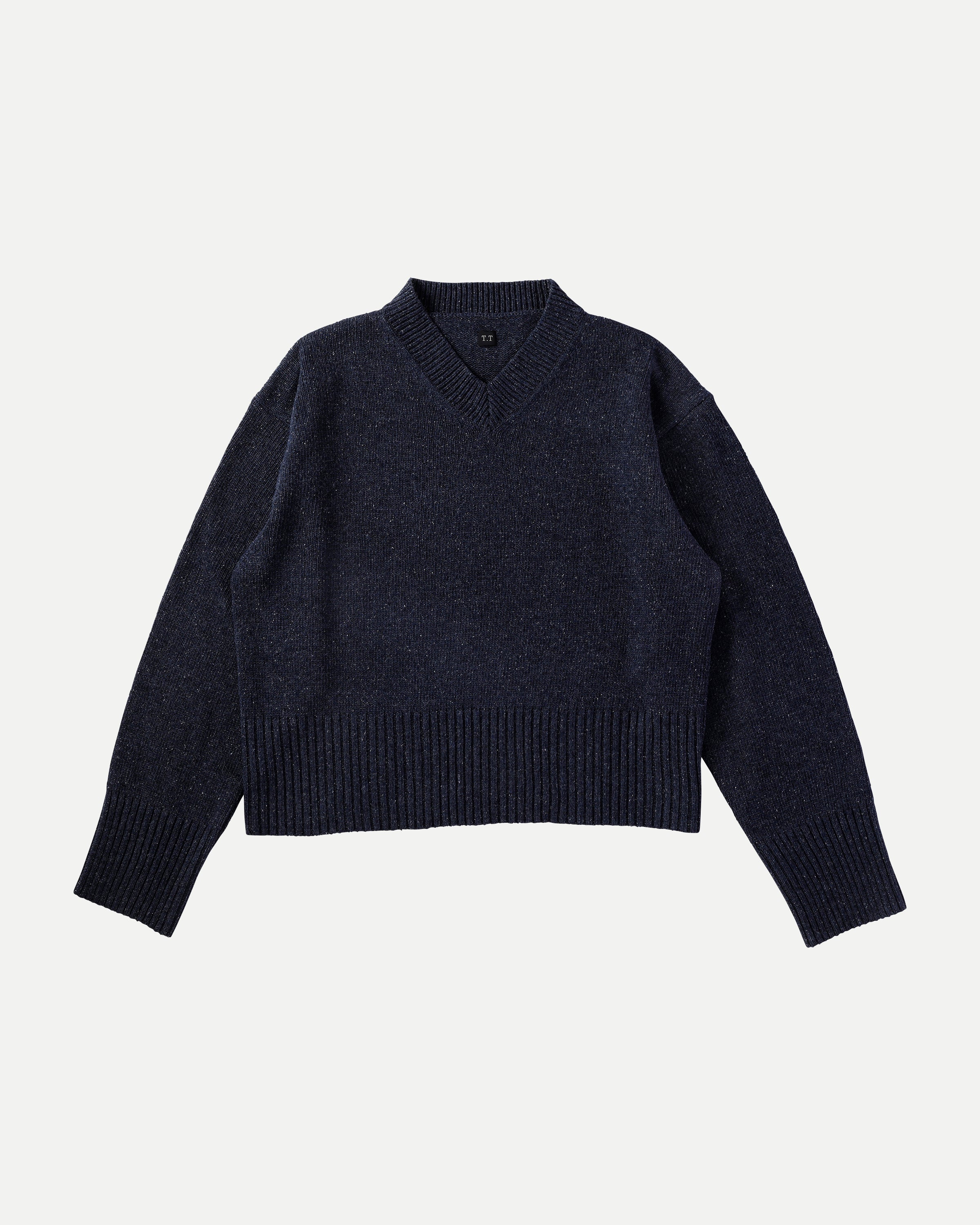 Taiga Takahashi 23ss LOT.505 ニット T.T | Taiga Takahashi - LOT.505 V-NECK SWEATER